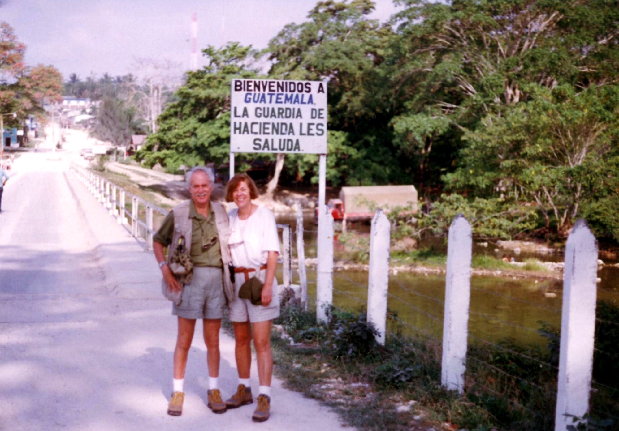 Marshall and Marian traveling together in Guatemala