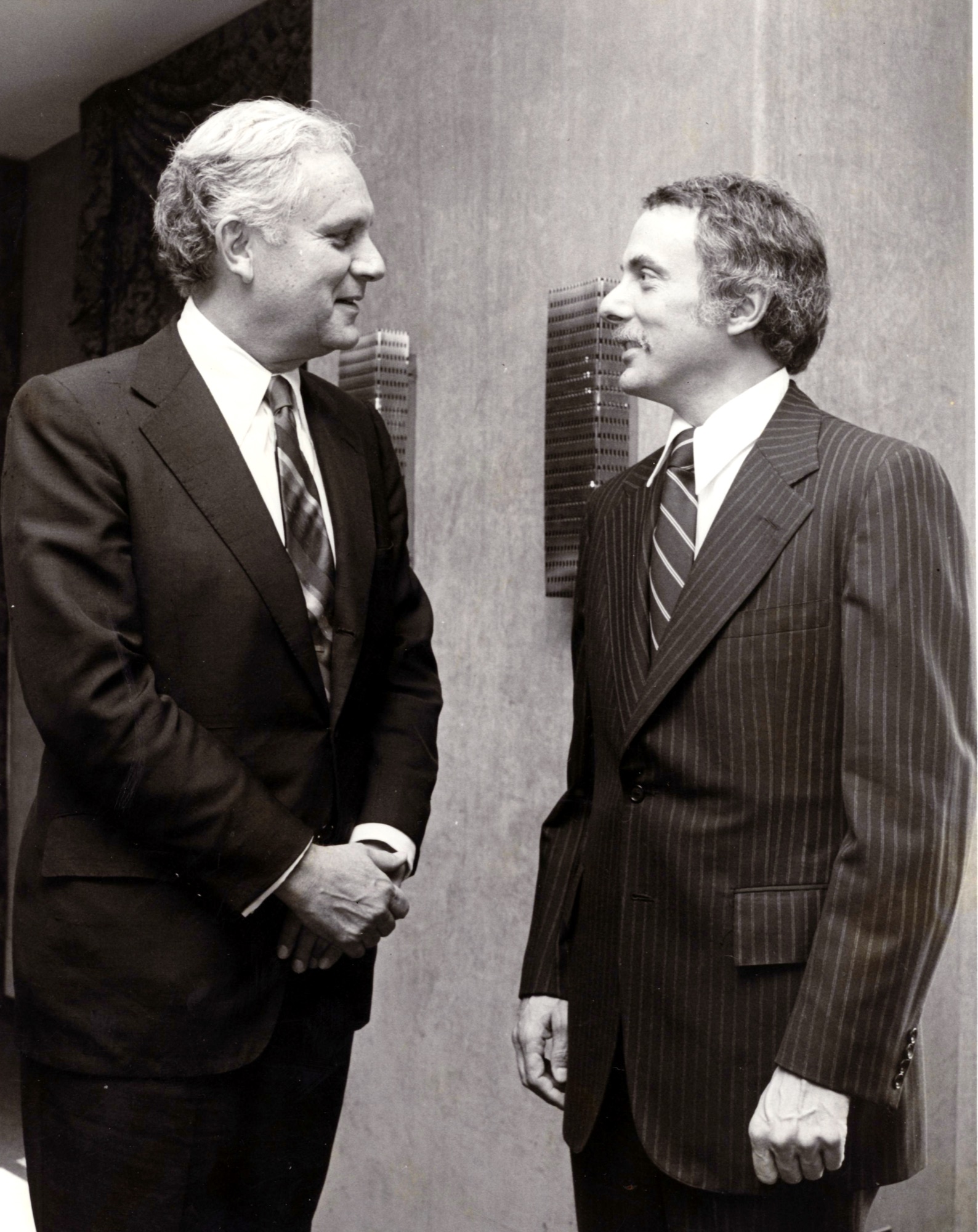 Marshall in conversation with Rex T.